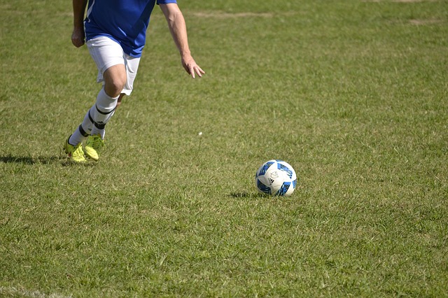 soccer shooting