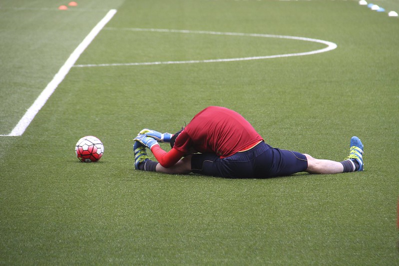 soccer warmup stretch